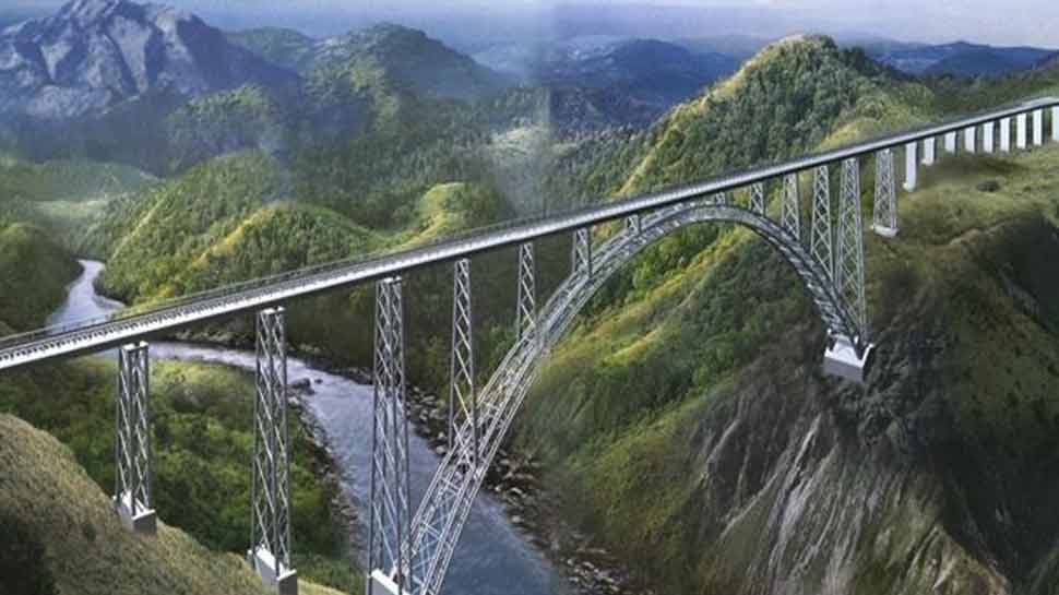 विश्व का सबसे ऊंचा रेलवे पुल