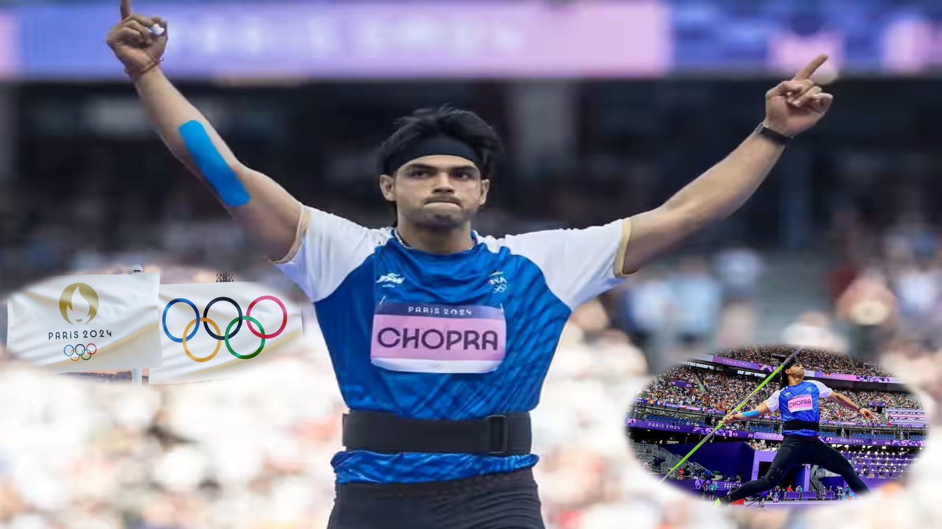 Current Affair August 2024 Important Question Answer (करंट अफेयर अगस्त 2024) 8 Neeraj Chopra won silver medal in Paris Olympics