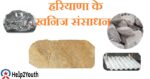 हरियाणा के खनिज संसाधन(Mineral Resources of Haryana)
