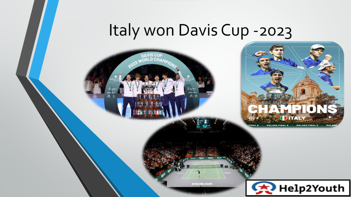 इटली ने 47 साल बाद डेविस कप जीता(Italy won Davis Cup after 47 years) 3 इटली ने 47 साल बाद डेविस कप जीता(Italy won Davis Cup after 47 years)