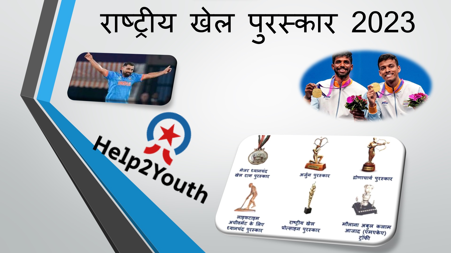 राष्ट्रीय खेल पुरस्कार 2023 की घोषणा (National Sports Awards 2023 Announced)