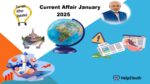 Current Affair January 2025 Important Question Answer (करंट अफेयर जनवरी 2025)
