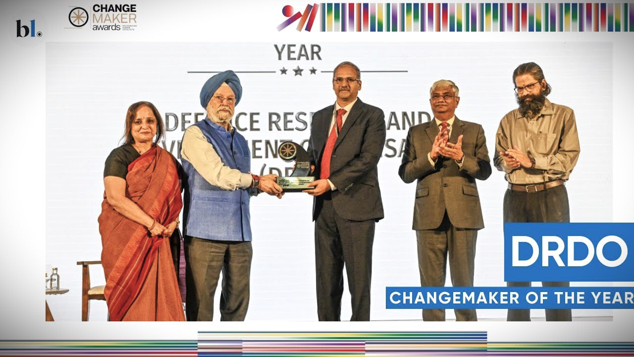 DRDO को Changemaker of the Year अवार्ड 