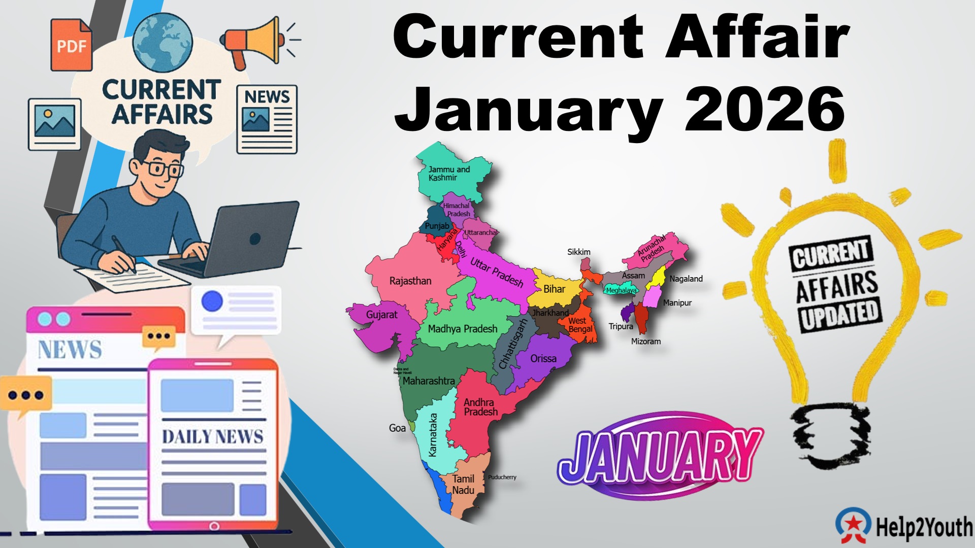 Current Affair January 2026 Important Question Answer (करंट अफेयर जनवरी 2026)