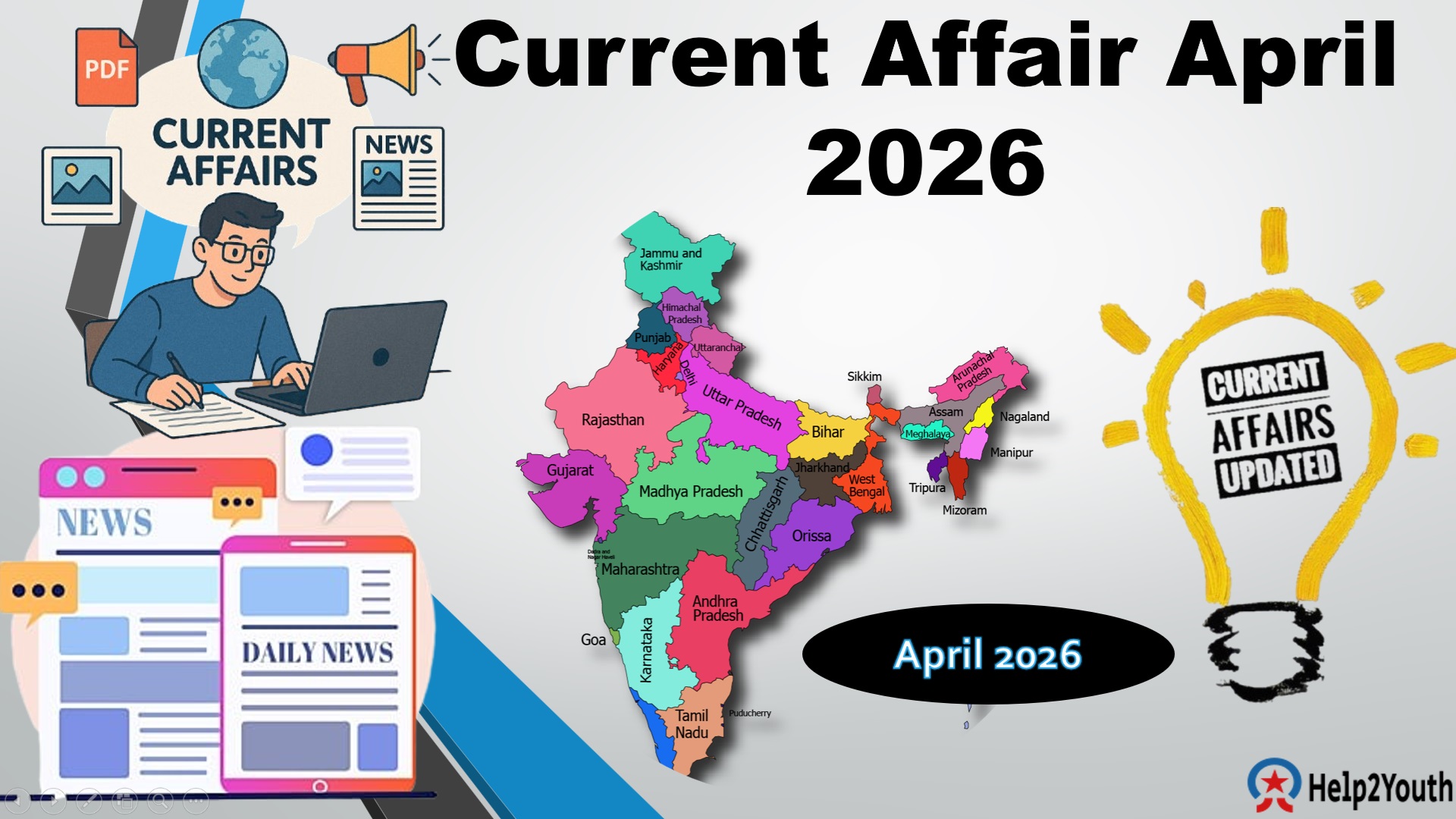 Current Affair April 2026 Important Question Answer (करंट अफेयर अप्रैल 2026)