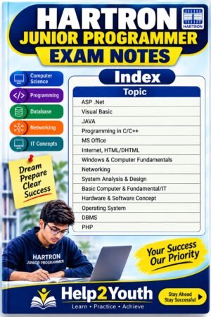 HARTRON Junior Programmer Exam Notes