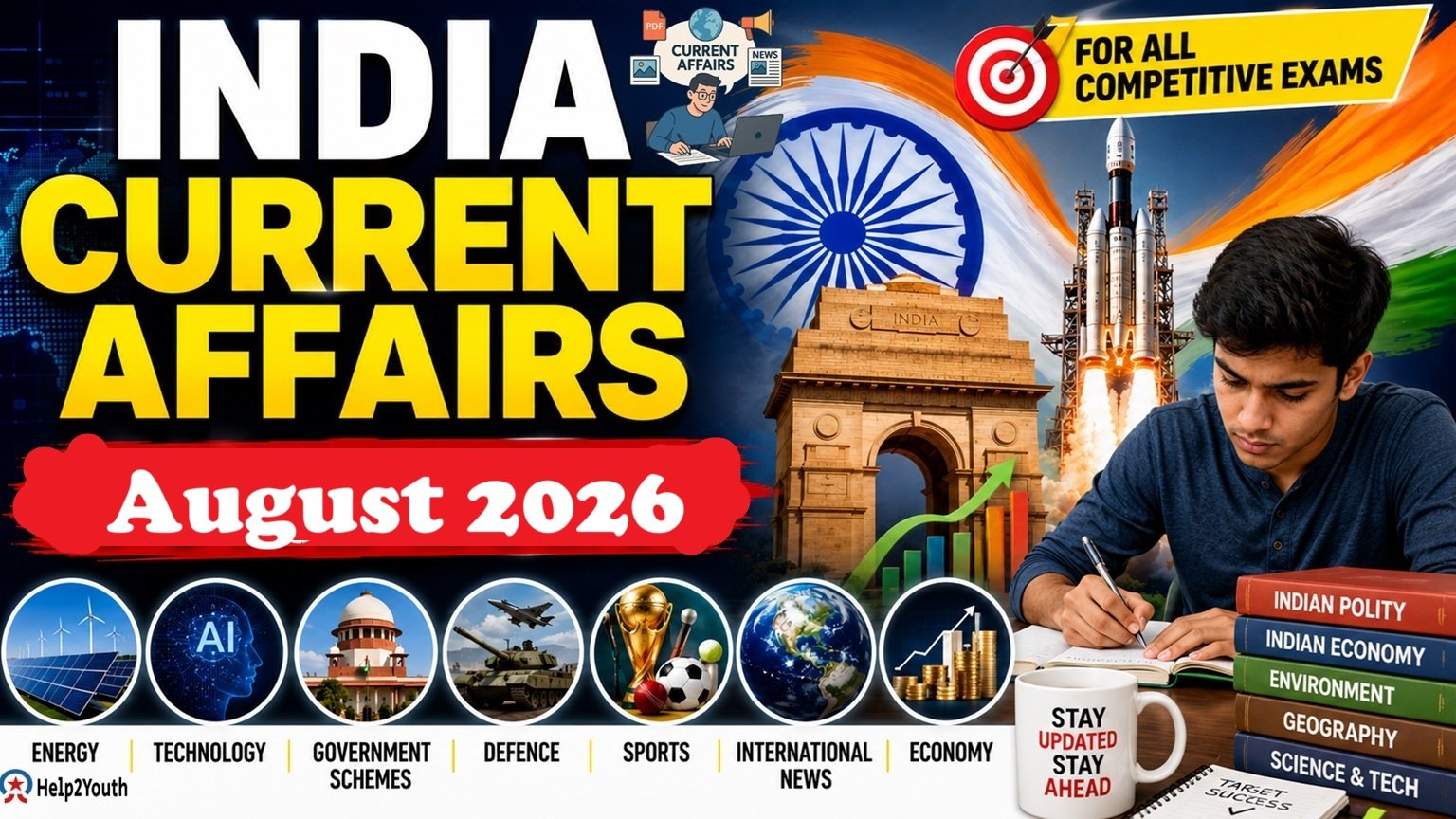 Current Affair August 2026 Important Question Answer (करंट अफेयर अगस्त 2026)